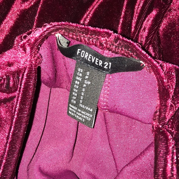 Velvet full length dress - Picture 4 of 4